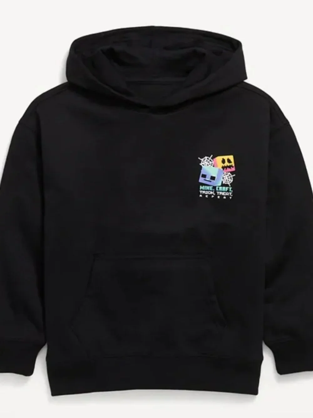 Minecraft Graphic Pullover Hoodie for Boys by Old Navy Size 5 (XS) NWT